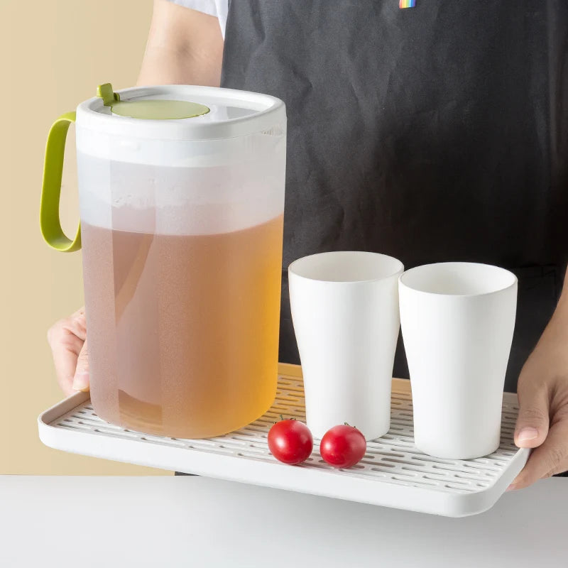 Large Capacity BPA-Free PP Jug Factory Direct Cold Water Jug with Filter Lid for Juice Ice Lemon Tea Pots & Kettles