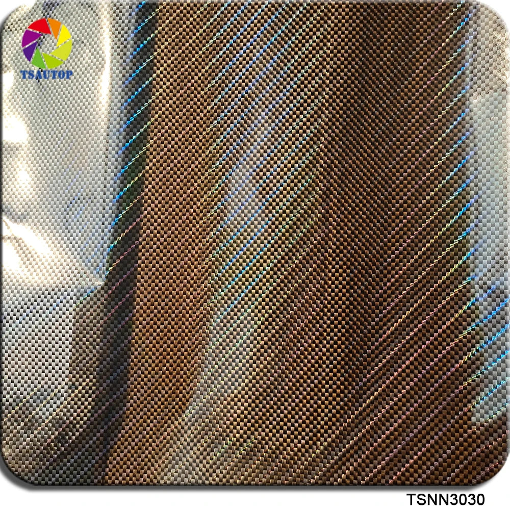 TSAUTOP Hydro Dip Colors Hydrographic Movies Water Soluble Printing 7D Laser PVA Carbon Fiber Film