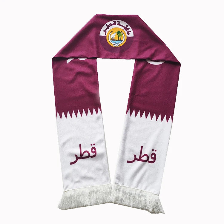 Factory Direact Low Price Countries Sport Soccer Football Team Colorful Fans Supporter Scarf