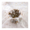 Eco-friendly Wholesale Snowflakes Lightweight Woven Tulle Glitter Elsa Costume Snowflake Printed Organza Glitter Fabric