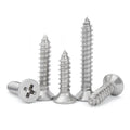 Stainless Steel 201 M2 M2.3 M2.6 M3 M4 M5 M6 Flat Head Torx Self Tapping Screws