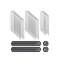 Factory New U-Shaped Ground Anchor for Planting Stainless Steel Earth Nail for Tent Silver Nail for Fields Grass