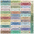 50PCS Vintage god faith note paper Jesus Christian Bible Sticker