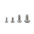 DIN7500 Customized Plain Zinc Steel Pan Head Standard Thread for CLASS 4 Inch Rolling Screw