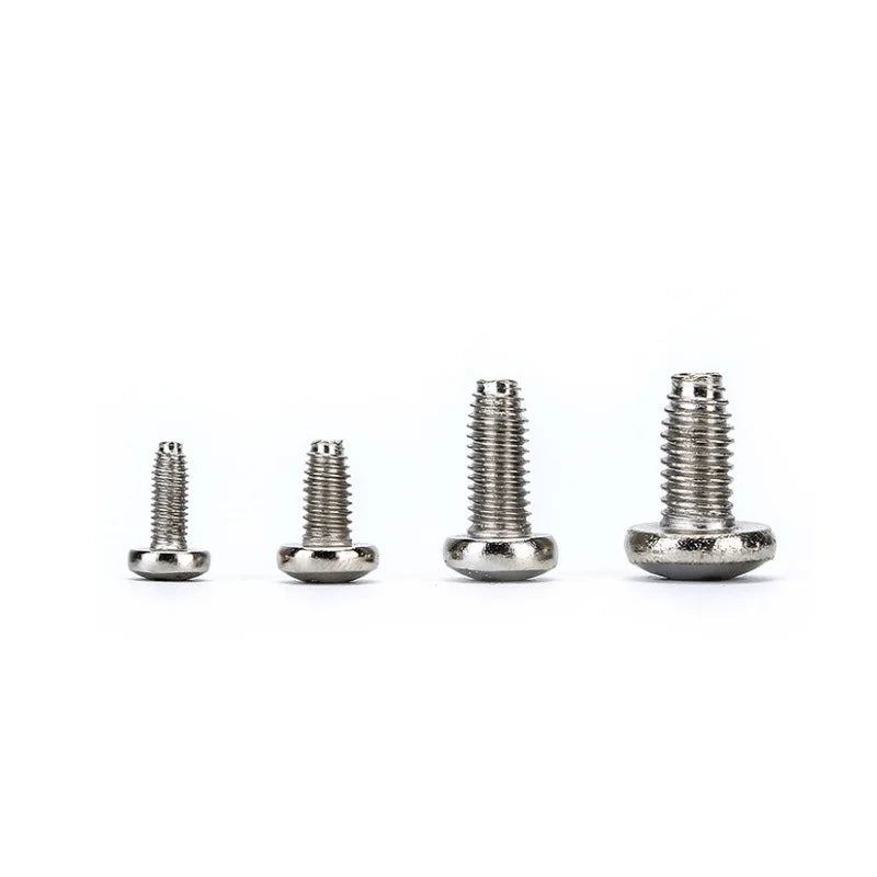 DIN7500 Customized Plain Zinc Steel Pan Head Standard Thread for CLASS 4 Inch Rolling Screw