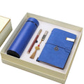 Vacuum USB Pen A5 Notebook 5 Pcs Office Gift Sets Corporate Business Gift Set Custom Logo Silk Screen Printed Customized Color