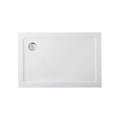 Curved Shower Tray Artificial Stone Shower Base Free Standing Bathroom White Shower Enclosures Cubicles Tray