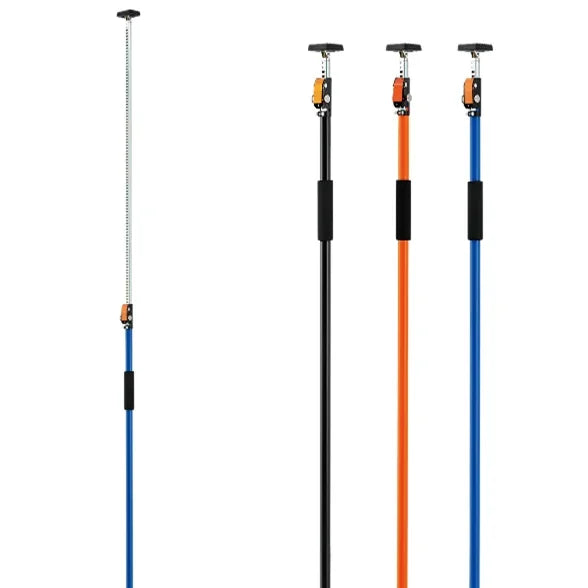 1.6m to 2.9m Support RodPremium Steel Support Rod with 154 LB Capacity for CabinetQuick Telescopic Support Pole