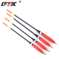 FTK 4pcs Copper Fishing Floats Light Stick Bobber for Night Fishing