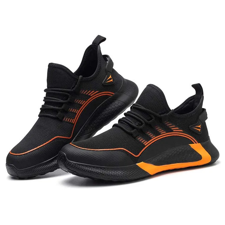 Outdoor Four Seasons Steel Toe Anti-Slip Winter Men High Quality Stylish Work Safety Shoes Factory Use Size