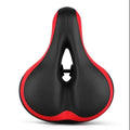 Comfortable Bicycle Seat Cushion for Adults Soft Thickened Road Bike Saddle with Reflective Sticker Simple Style