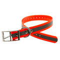 Customized Dog Collar Classic Solid Pattern Durable Waterproof Reflective Material Plastic Custom Log Packaging Simple Ribbon
