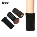 TOCO Elastic Wood Floor Furniture Chair Leg Feet Protector Cover Cap Furniture protection Socks for Chair