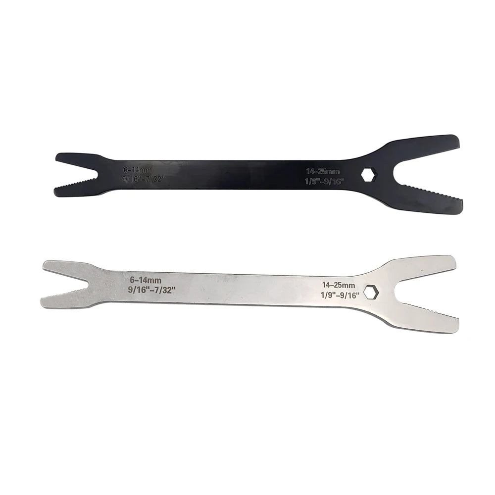 Adjustable 250mm Spanner Long Handle Double Open Ends V-Groove Wrench 6mm 25mm Metric Repair Tool DIY Grade OEM Customizable