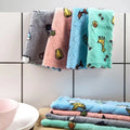 China Manufacturer Cheap Quick Drying Microfiber Soft Absorbent Kitchen Daily Tea Towel Dish Cloth Terry Kitchen Rag Dishcloth