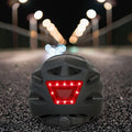 Riding Safety protection Led Helmets Commuting Scooter Bike Bicycle Helmets With Usb Charging Illuminated Warning Light