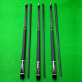 57\" 2-Piece Stainless Steel Joint Fiberglass Graphite Composite Pool Cue Sticks with 13mm Multi-Layer Tip for Snooker