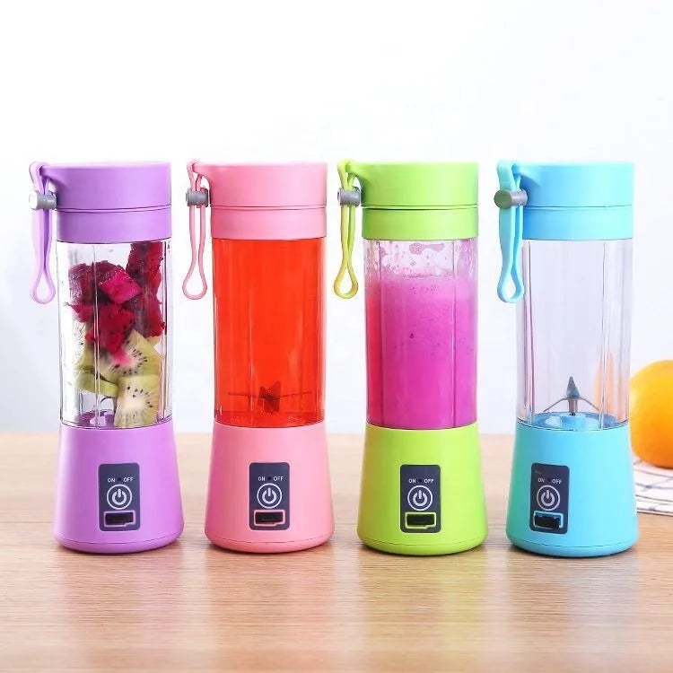Wholesale 380ml Portable Blender Cup Electric USB Juicer Blender Mini Portable Blender for Shakes Smoothies Juice