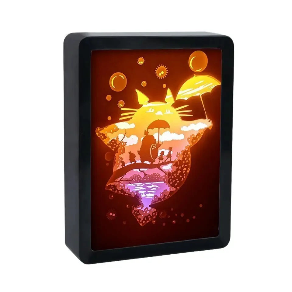 2026 Manufacturer Direct Selling Cartoon Anime Design Anime Light Box Children Bedroom LED Night Light Creative Gift
