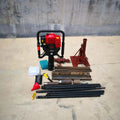 Gasoline Earth Drilling Machine 10m Soil Sampling Drill Rig for Sale