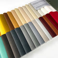 Home Textile Fancy Soft Microfiber Fabric Plain Dyed 100% Polyester Waterproof Upholstery Fabric Modern Sofa