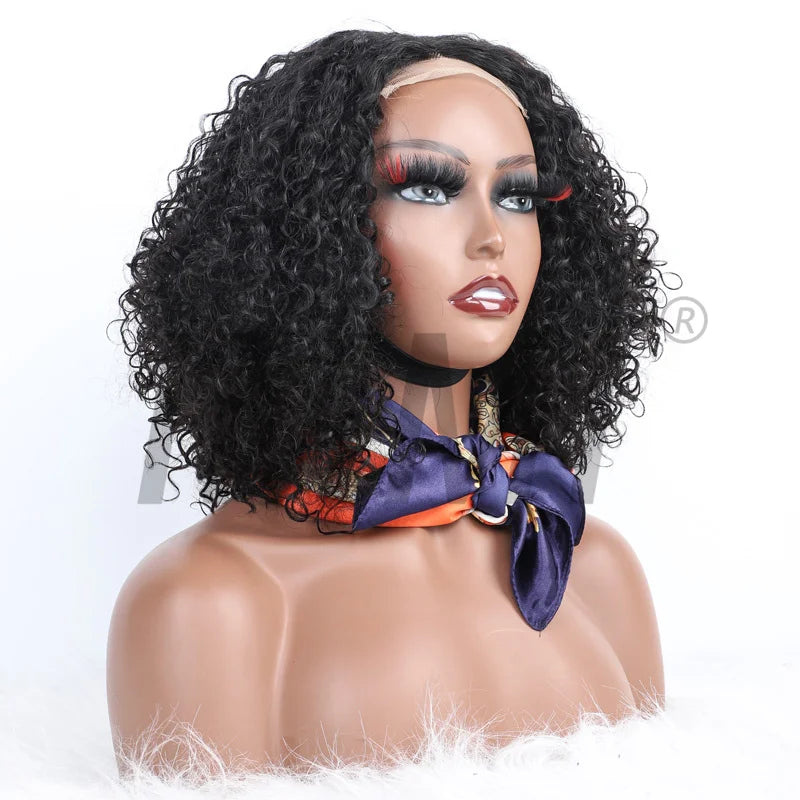 Wholesale Lace Frontal Curly Wigs for Black Women High Density Cuticle Aligned Peruvian Hair Extension Hd Lace Front Wig