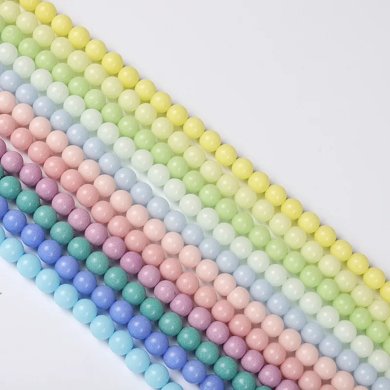 6/8/10mm Wholesale Luminous Round Beads Bracelets Jewelry Accessories Looses Stone Beads for DIY Jewelry Making