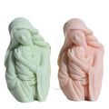 Madonna Simple Ins Silicone Candle Mold Angel Number DIY Handmade Soap Resin Mother's Day Gypsum Dropping Dendings Cake Tool