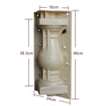 House Decoration Balustrade Mold Plastic Concrete Railing Balcony Railing Rome Pillar Rail Garden Handrail Mould China Sales
