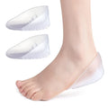 U-Shaped Sports Ankle Pad with Gel Heel Cushion Soft Feet and Heel Shock Absorption Invisible Inner Height Half Cushion