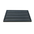 40*60Cm 4 Rows Non-Stick Baguette Baking Tray Bakery Oven Baguette Trolley Tray Perforated Baguette Pan