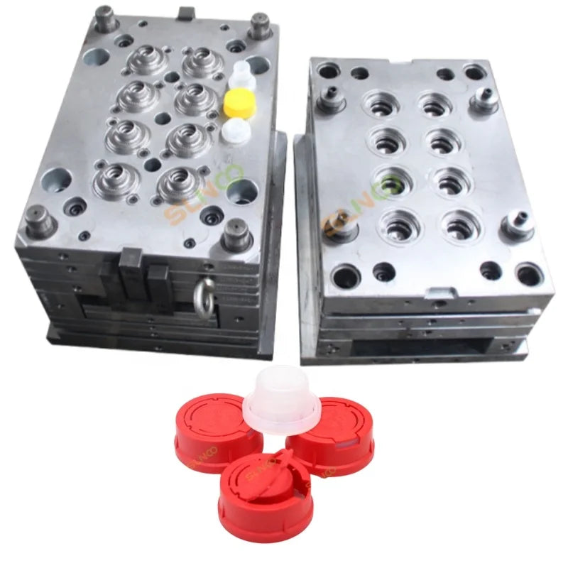 8 Cavities Customized Engine Oil Cap Mould Hot Runner or Cold Cap Mobile Engine Oil Bottle Cap Mold