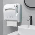 AOLQ Hot Sales Paper Towel Dispenser Wall Mount Adhesive No Drilling or Screws Installation Commercial Hand Towel Dispenser