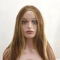 Fashion Women Ombre Brown Hair Wigs Brazilian Full Long Straight Wig Party Cosplay Decor