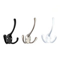 Manufacturer'S Direct Selling Zinc Alloy Large Double Hook Metal Clothes Hook Three Claw Clothes  Vintage Alloy Coat Hook