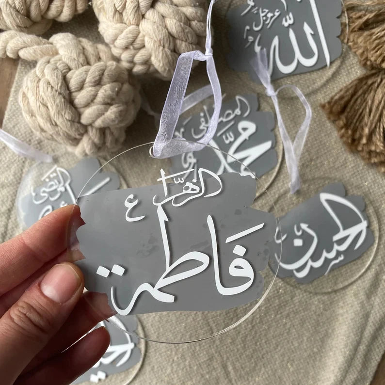 Custom Ramadan Products  Hanging Ornaments Acrylic Signs Decoration Ramadan