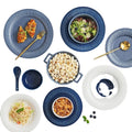 Netflix Home Scandinavian Matte Soup Plate Rice Bowl Spoon Pot Dining Ceramic Tableware Set