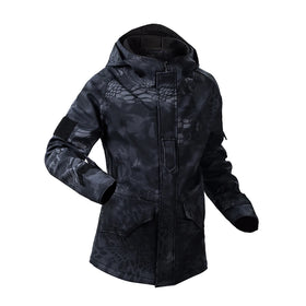 China Cema G8 Tactical Waterproof Windproof Fleece Jacket Multi-pocket Outdoor Camouflage Black Unisex Digital Print Uniform