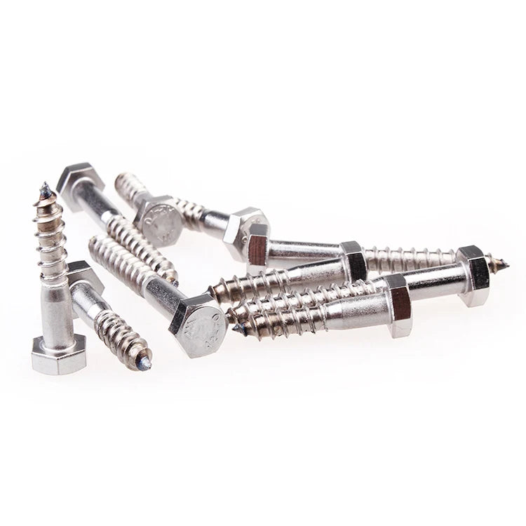 China Fastener Manufacture Wholesale Price Din 571 Exterior Wood Screws Wood Screws Self Tapping Wood