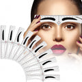 Reusable Microblading Eyebrow Shaping Tools Plastic Eyebrow Mapping Ruler DIY Eyebrow Guide Shaping Stencil Kits with Brow Shape