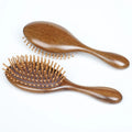 Natural Wooden Hair Comb Scalp Massage Hair Brush Sandalwood Wood Hairbrush