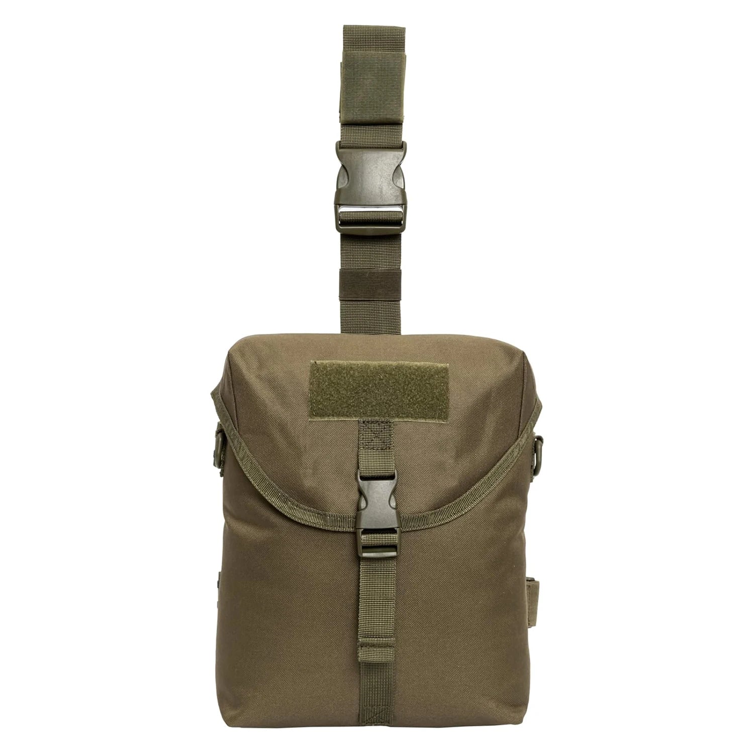Tactical Gas Mask Pouch with MOLLE System Adjustable Waist/Leg Pack for Respirator Gear Survival Emergency & Professional Use