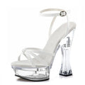 13 cm Women's Exotic Pole Dancing Stripper Shoes Sexy High Water Platform Party Anti-slip Bed Romantic High Heels