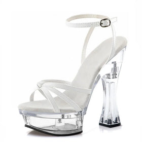 13 cm Women's Exotic Pole Dancing Stripper Shoes Sexy High Water Platform Party Anti-slip Bed Romantic High Heels