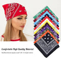 New Product Men's Cotton Bandana Multifunctional Square Handkerchief Stylish Bandanas for Guys