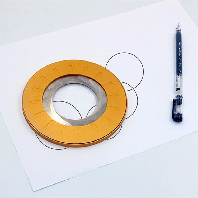 Circle Drawing Maker Adjustable Various Specifications Round Template Ruler Plotting Compass Circle Drawing Tool