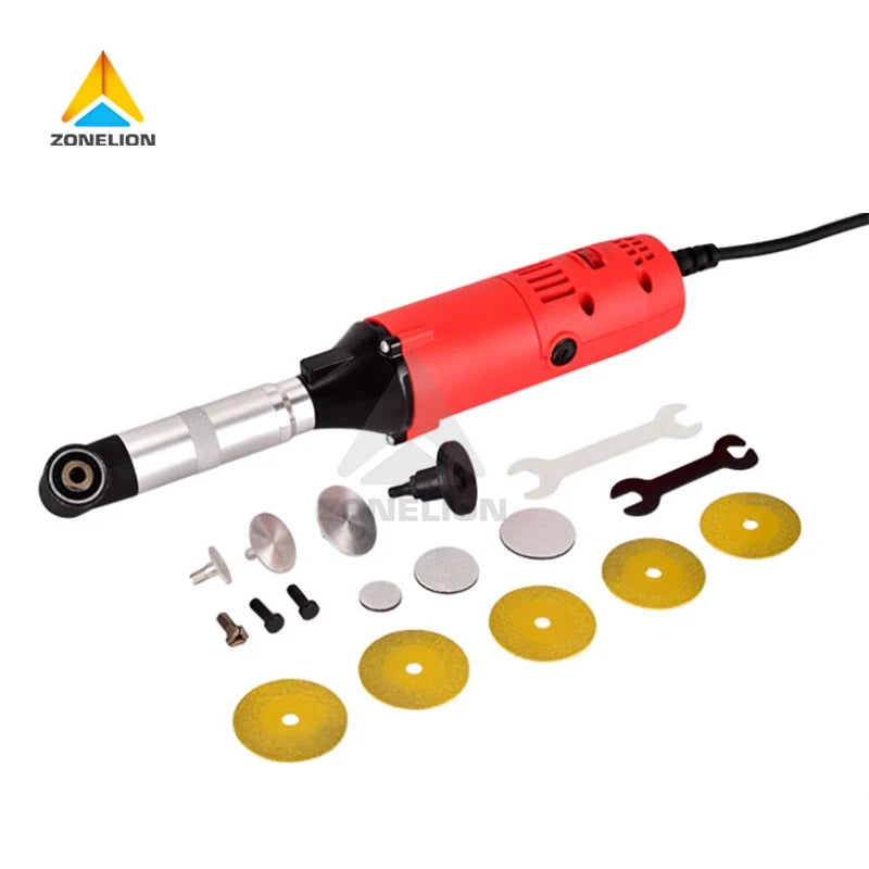 350/550W Micro Angle Grinder 90Degree Electric Elbow Tile Seam Cleaning Polishing Machine Micro Angle Engraving Machine 110/220V
