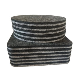 Felt Cup Coasters Hot Sale Simple Design Absorbent Round Drink Absorbent Drink Cup Mat Holder