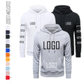 Wholesale Custom Heavy Cotton Sports Crewneck Pullover Hoodies Men Hooded Sweatshirt Mens Hoodie