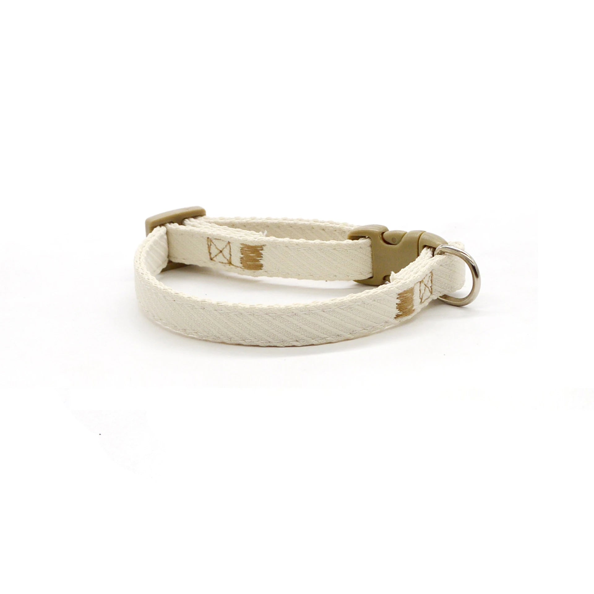 Maillard Luxury Anti-Choking Pet Collar Necklace Solid Color Simple Design for Small Dogs & Cats Made of Durable Polyester